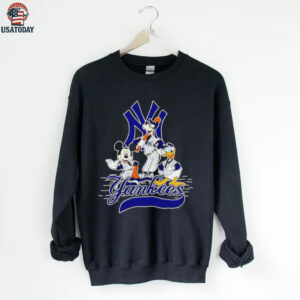 New York Yankees Mickey Mouse Donald Duck Goofy Champions shirt