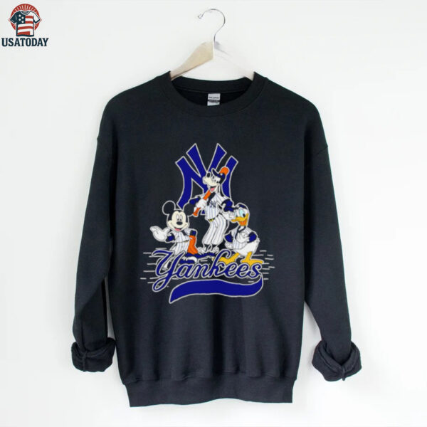New York Yankees Mickey Mouse Donald Duck Goofy Champions shirt