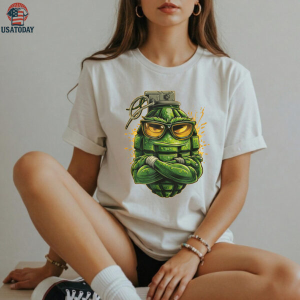 Nice Cartoon Grenade Bomb Costume Shirt