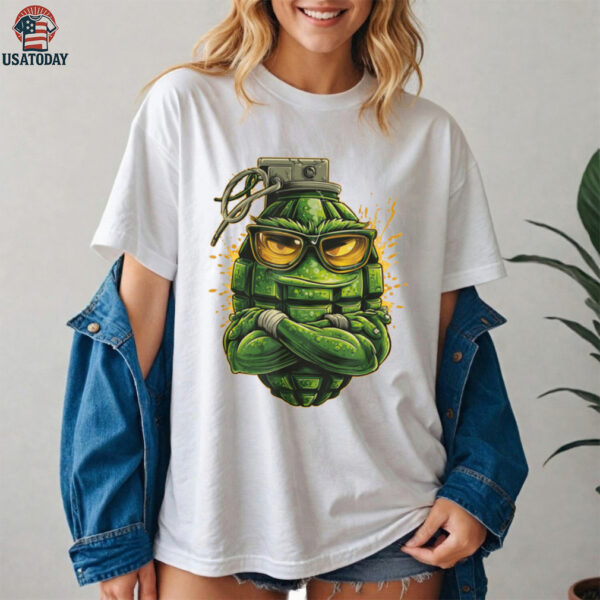 Nice Cartoon Grenade Bomb Costume Shirt