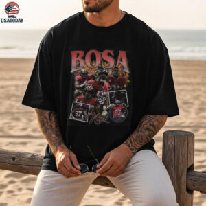 Nick Bosa San Francisco 49er football Vintage sports shirt
