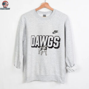 Nike Black Georgia Bulldogs Bold Fashion T Shirt