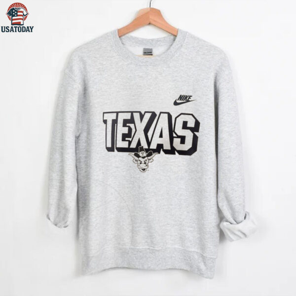 Nike Black Texas Longhorns Bold Fashion T Shirt