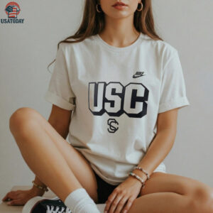 Nike Natural USC Trojans Bold Fashion T Shirt