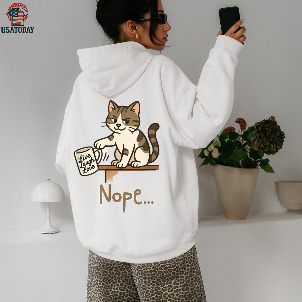 Nope Cat Design – Cat Swipes– Anti Motivational Humor Shirt Nope Cat Design – Cat Swipes– Anti Motivational Humor Shirt