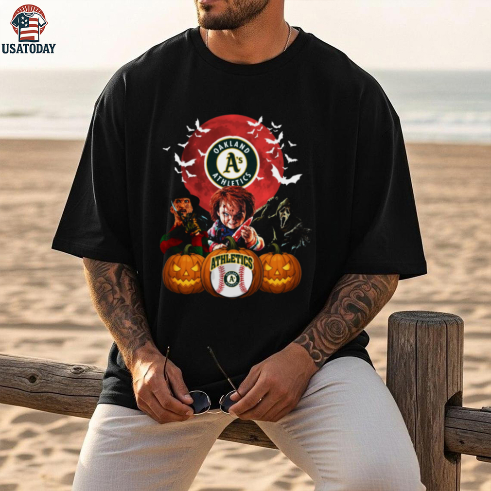 Oakland Athletics Halloween Horror Night Shirt Oakland Athletics Halloween Horror Night Shirt