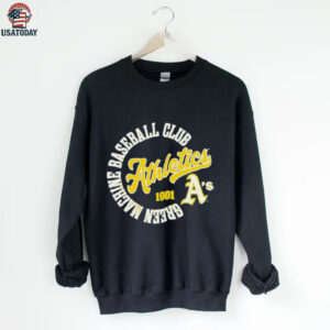 Oakland Athletics Kelly Green Quick Draw Bi Blend shirt