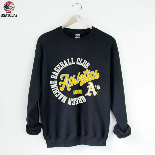 Oakland Athletics Kelly Green Quick Draw Bi Blend shirt