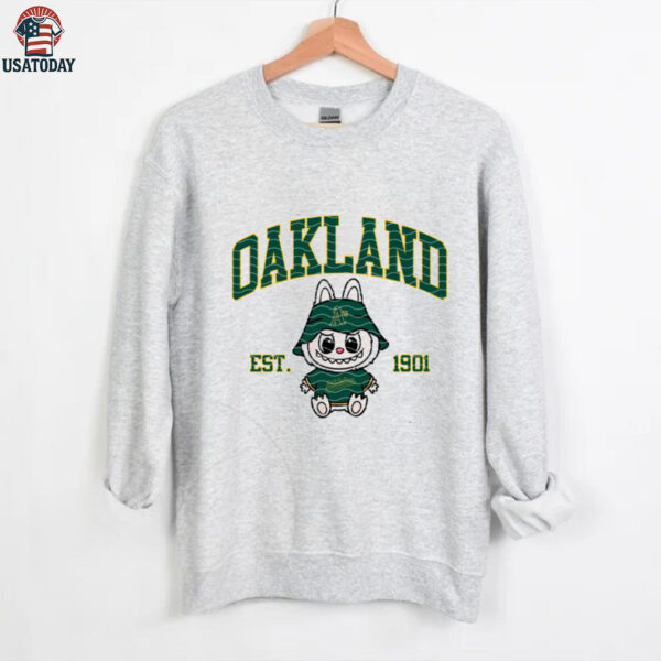 Oakland Athletics Labubu Baseball Shirt