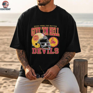 Official Arizona State Sun Devils Echo From The Buttes Give ’em Hell Devils Shirt