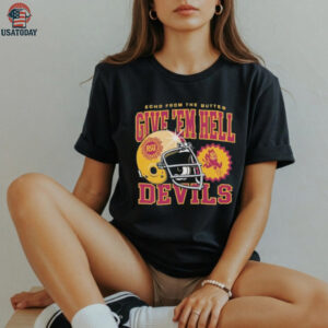 Official Arizona State Sun Devils Echo From The Buttes Give ’em Hell Devils Shirt