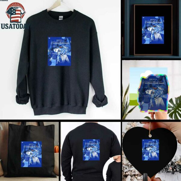 Official Bobby Witt Jr 100 Career Home Runs Youngest Player In Royals shirt