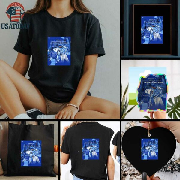 Official Bobby Witt Jr 100 Career Home Runs Youngest Player In Royals shirt