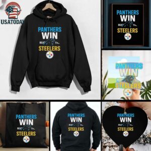 Official Carolina Panthers Victory Beat The Steelers 2025 Shirt