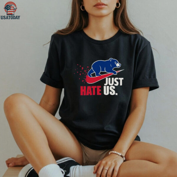 Official Chicago Cubs Nike Just Hate Us Shirt