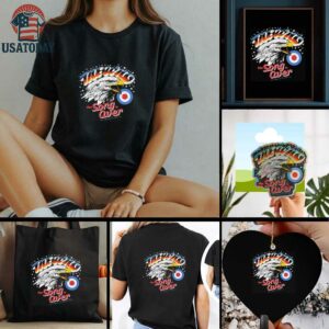 Official Eagle The Who North American Tour 2025 The Song Is Over Raglan Shirt