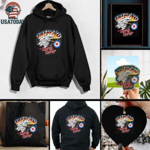 Official Eagle The Who North American Tour 2025 The Song Is Over Raglan Shirt