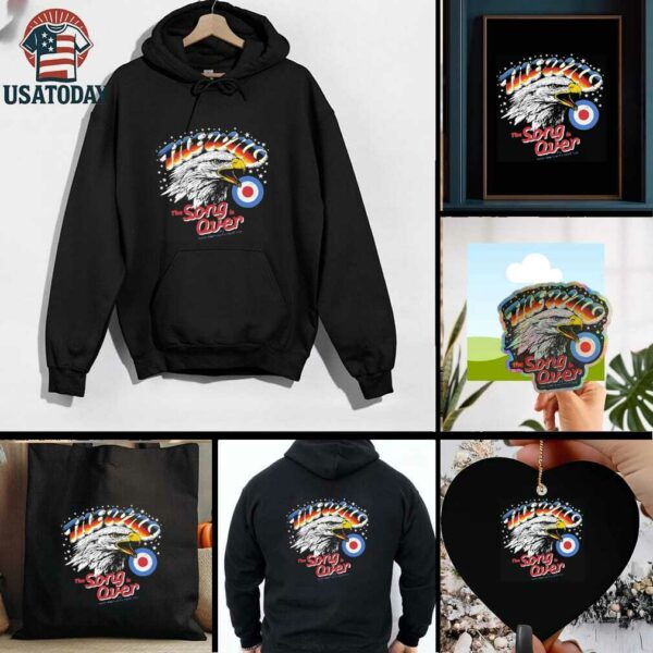 Official Eagle The Who North American Tour 2025 The Song Is Over Raglan Shirt