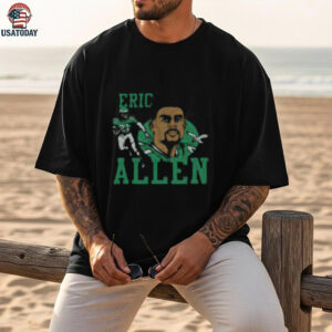 Official Eagles Eric Allen Signature T Shirt