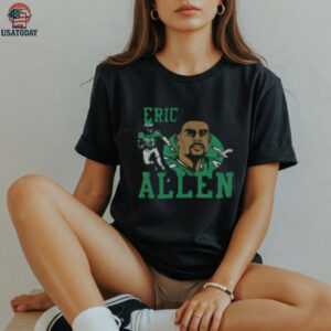 Official Eagles Eric Allen Signature T Shirt