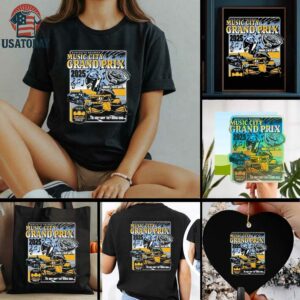 Official Indycar 2025 Borchetta Bourbon Music City Grand Prix Finale Shirt