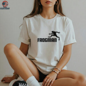 Official Leaping Frogman logo shirt