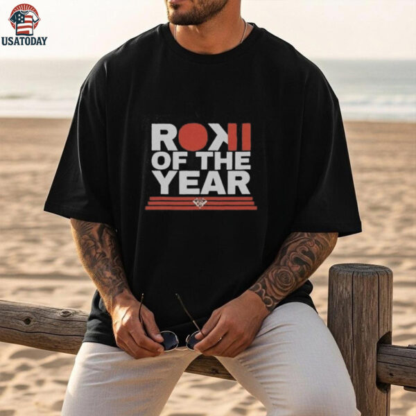 Official Los Angeles Dodgers Roki Of The Year T Shirt