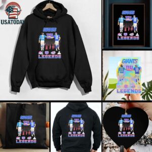 Official New York Giants Simms Manning Football Leggend 2025 Shirt