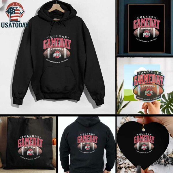 Official Ohio State Buckeyes College GameDay 2025 Shirt