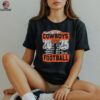 Official Oklahoma State Cowboys 2025 Football Schedule T shirt