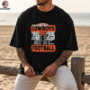 Official Oklahoma State Cowboys 2025 Football Schedule T shirt