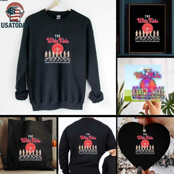 Official Philadelphia Phillies The Whiz Kids Abbey Road Shirt
