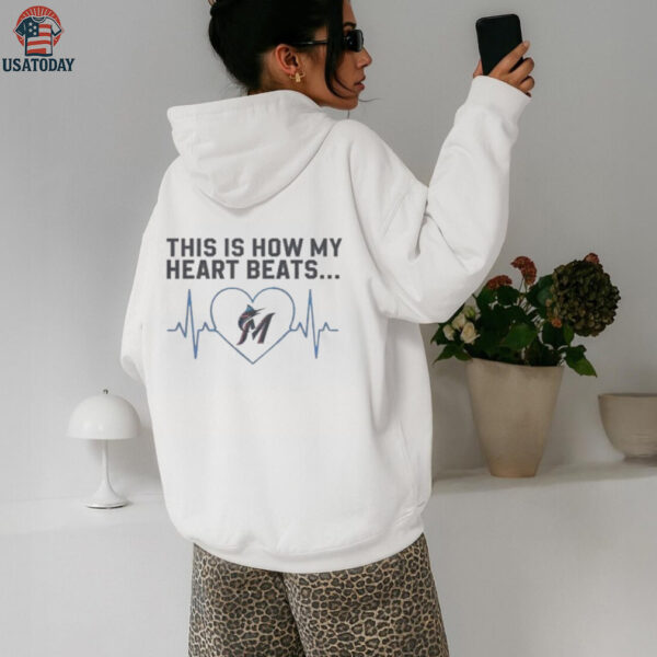 Official This Is How My Heart Beats Miami Marlins Shirt