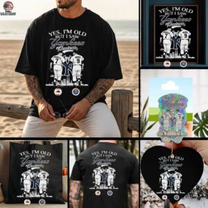 Official Yes I’m Old But I Saw New York Yankees Greatness Mantle And Maris Signatures Shirt
