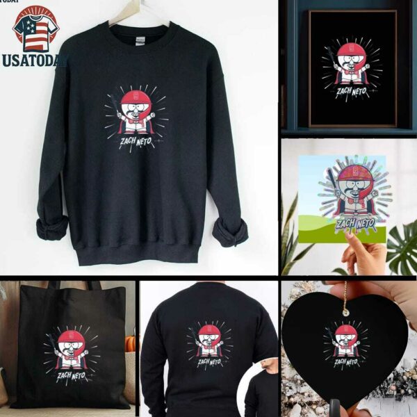 Official Zach Neto Professor Chaos Shirt