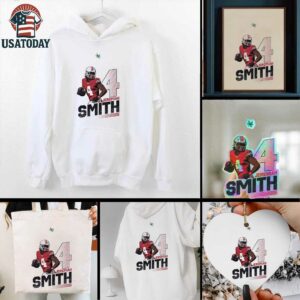 Ohio State Buckeyes Jeremiah Smith big number shirt