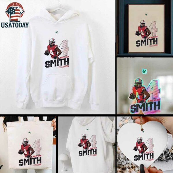 Ohio State Buckeyes Jeremiah Smith big number shirt