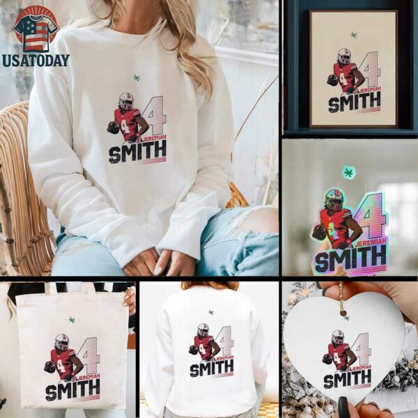 Ohio State Buckeyes Jeremiah Smith big number shirt