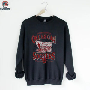 Oklahoma Sooners Old School Pill Enzyme Washed T Shirt