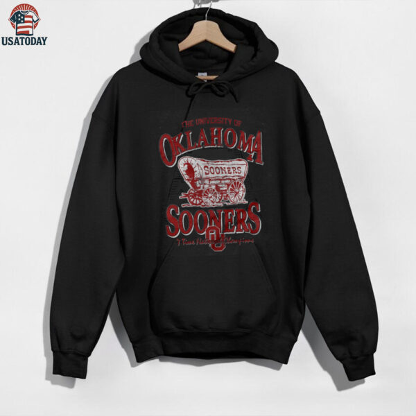 Oklahoma Sooners Old School Pill Enzyme Washed T Shirt