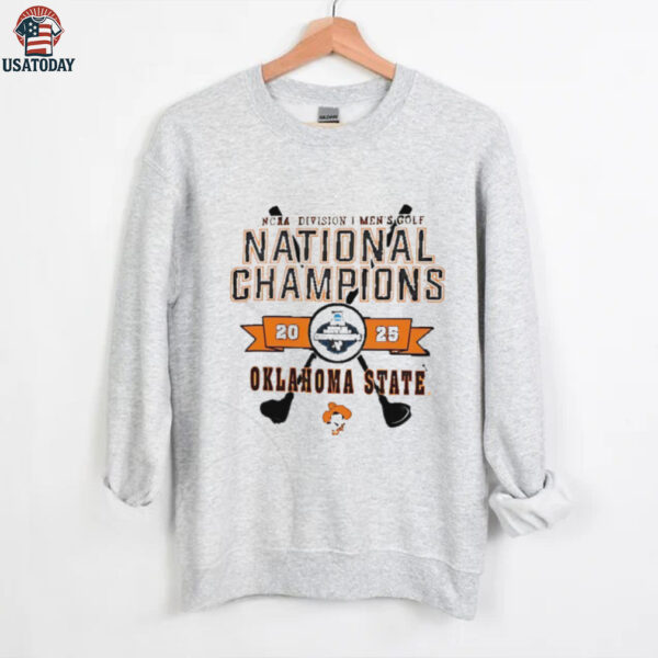 Oklahoma State Cowboys NCAA Division I Men’s Golf National Champions 2025 shirt