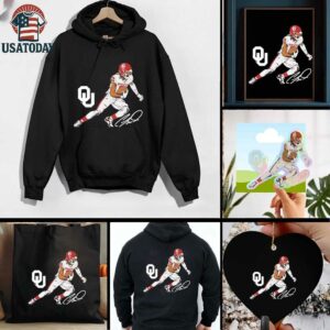 Oklahoma football CeeDee Lamb superstar pose signature shirt