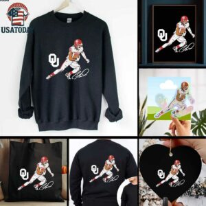 Oklahoma football CeeDee Lamb superstar pose signature shirt