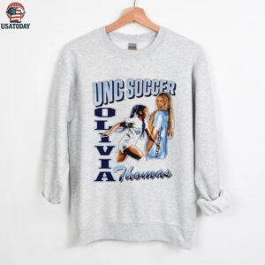 Olivia Thomas North Carolina Tar Heels NCAA graphic shirt