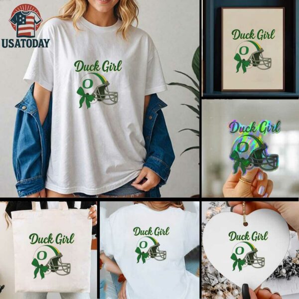 Oregon Ducks Girl Football Ducks game day shirt