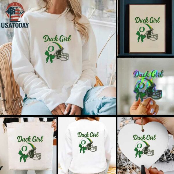 Oregon Ducks Girl Football Ducks game day shirt