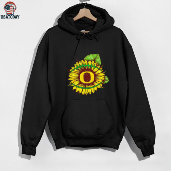 Oregon Ducks sunflower football shirt