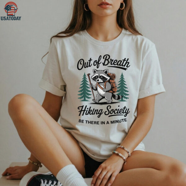 Out Of Breath Hiking Society Hiking Shirt