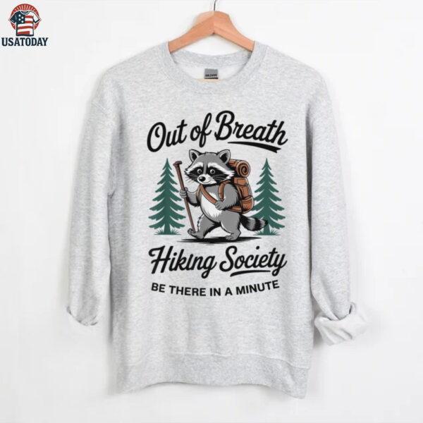 Out Of Breath Hiking Society Hiking Shirt