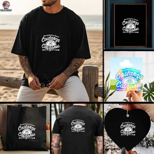 Out of the Park flavor Costanza’s Calzones shirt